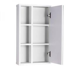 Armário para Banheiro com Espelho Milano Branco