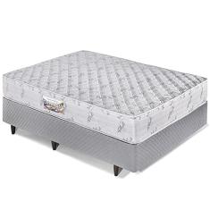 Cama Box Herval Casal Cannes, 64x138x188 cm, Bordado, Espuma D33