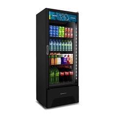 Refrigerador Expositor Vertical Bebidas 220V VB52AH Optima All Black 497 Litros - Metalfrio