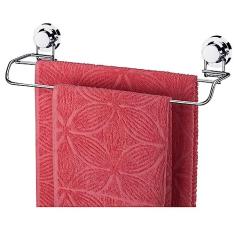 Toalheiro Duplo 45 cm com Ventosas