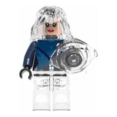 Boneco Blocos Montar Mulher Invisível Quarteto Fantástico