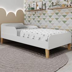 Cama Infantil Mimo Montessoriana Branco - Movelbras