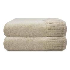 Toalha De Banho Velour Fio Penteado 85X150M - Camesa Bege