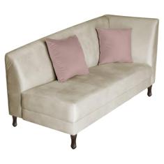 Diva Recamier Heitor 185cm Lado Esquerdo Linho Bege - Amarena Móveis