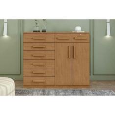 Cômoda de Quarto Toronto New 2 Portas 8 Gavavetas Rovere - Lopas, Rove