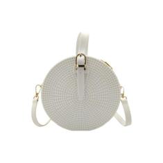 Bolsa Silicone Redonda Reforçada Tiracolo Ombro Casual Praia - Kinglee