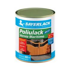 Verniz Marítimo Base Água Poliulack Eco 900 Ml Sayerlack