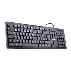 TECLADO CHOCOLATE SLIM MULTIMIDIA 1.8 METROS USB – TC100 – VINIK