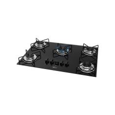 Fogão Cooktop Fischer 5Q Fit Line Trempe Esmaltada Aramado