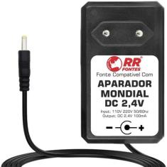 Fonte DC 2,4V Para Aparador De Pelos Mondial BG-01 - RRfontes