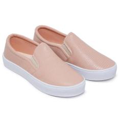 Tênis Casual Feminino Slip On Iate Calce fácil Lindo Prático e Confort