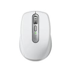 Mouse sem Fio Logitech MX Anywhere 3S Bluetooth - 8000dpi - Logitech Flow - Cinza Claro - 910-006933-Unissex