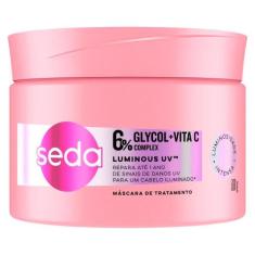 Máscara de Tratamento Seda 6% Glycol e Vita C Complex Luminous Uv 300g