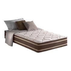 Colchão Solteiro Molas Superlastic Duo Sono Euro Pillow Double Face D26 88x188x25cm Anjos