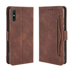Capa com compartimento para cartão para Huawei Enjoy 10e, capa flip carteira com suporte de couro para Huawei Enjoy 10e, capa magnética retrô para celular, capa carteira com compartimentos para