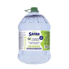 Alcool gel 70 safra bactericida 5kg galao