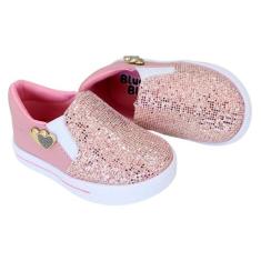 Tênis Infantil Slip On Meninas Charmoso E Delicado - Nenê Baby, 21, Sl
