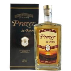 Cachaça prazer de minas luxo 750ml, Unica, U