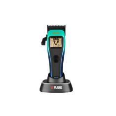 Maquina de Cortar Cabelo Profissional Wmark NG X1 Polar Azul