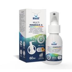 Multiminerais Biocell - Suplemento Alimentar L. Sublingual
