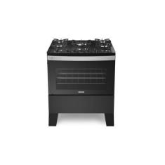Fogão Itatiaia Itaglas Piso 5 Bocas Preto Mesa Vidro Bivolt 3700000373