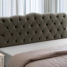 Cabeceira Cama Box King Size Estofada Madeira Atena - D'Julia, Brida