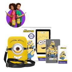 Tablet Positivo Vision Tab 7 Minions - Octa-Core 3GB RAM 64GB 7” IPS Android 14 Go Wi-Fi Capa e Bolsa - Preto