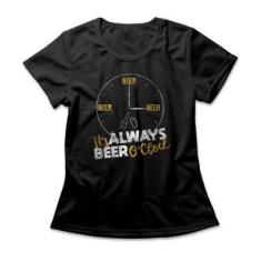 Camiseta Studio Geek Beer O' Clock Feminino-Feminino