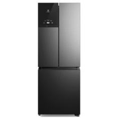 Refrigerador French Door Electrolux de 03 Portas Frost Free com 484 Litros Black Inox Look - IM7B