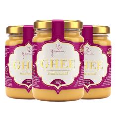 Manteiga Clarificada Ghee Kit com 3 Frascos de 150g