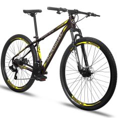 Bicicleta Aro 29 Alfameq Makan Freio a Disco 21 Marchas Cambios Shimano-Unissex