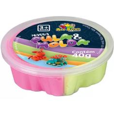 Massinha de Modelar 2 Cores Pula e Molda