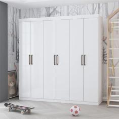 Carioca Moveis - Guarda Roupa Infantil Iona 6 Portas