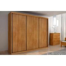 Guarda Roupa Casal 3 Portas de Correr e 6 Gavetas Paradizzo/Palazzo Cu