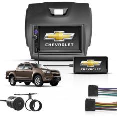 Kit Central Multimidia Mp5 2Din Bt Espelha Dvd Chevrolet S10 - First O