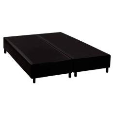Cama Box Base Queen Universal Courano Black (158x198x20) - Costa Rica