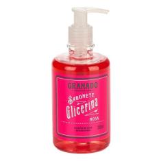 Sabonete Líquido 300ml Rosa Glicerina Vegetal Granado