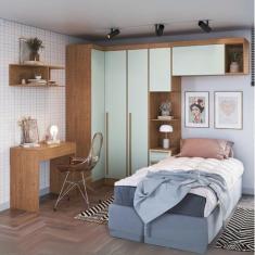 Guarda-roupa Modulado 6 Peças Infinity - Móveis Castro