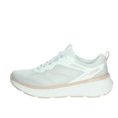 Skecher's Tênis feminino de ajuste relaxado Edgeride Power Flow, Branco/Natural, 36