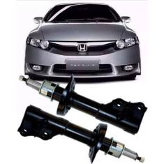 Par De Amortecedor Dianteiro New Civic 1.8 16V - 2006 A 2011