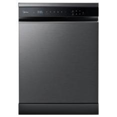 Lava-Louças Midea SmartHome Black Inox com 14 Serviços, 09 Programas de Lavagem e Função Open Dry - MDWEF1433GBS