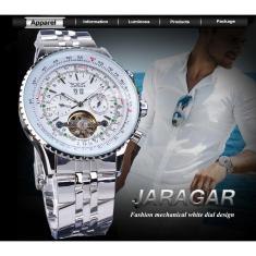 jaragar marca relógios de luxo masculino,esporte relógio pulso automático mecânico tourbillon .