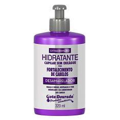Creme Para Pentear Gota Dourada Desamarelador 320ml