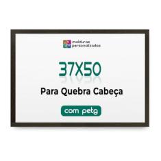Moldura para Quebra Cabeça Grow 500 Peças 50x37 cm com Proteção Petg (Tabaco)