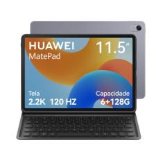 Tablet Huawei Matepad 11.5 New Com Teclado 6128 Gb Cinza