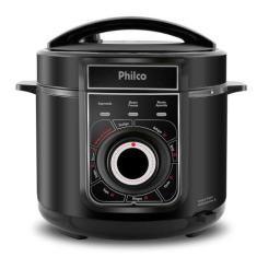 Panela De Pressão Philco PPP02PI Inox Multifuncional 5L 220V, Preto, 2