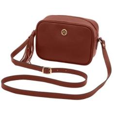 Bolsa de Couro Mariart Titânio II-Feminino