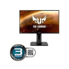 Monitor Gamer Asus TUF 24.5' IPS, 165 Hz, Full HD, 1ms, Adaptive Sync, HDMI/DisplayPort, Ajuste de Altura, Vesa, Som Integrado - VG259QR