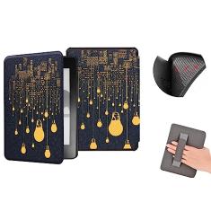 COCFOOKIW Estojo para 6" Kindle (10ª Geração - 2019) - Caso macia de TPU com Alça de Mão e Automático Suspensão/Despertar Função (Modelo: J9G29R)