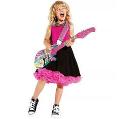 Guitarra Infantil Fabulosa da Barbie com Função MP3 - Fun